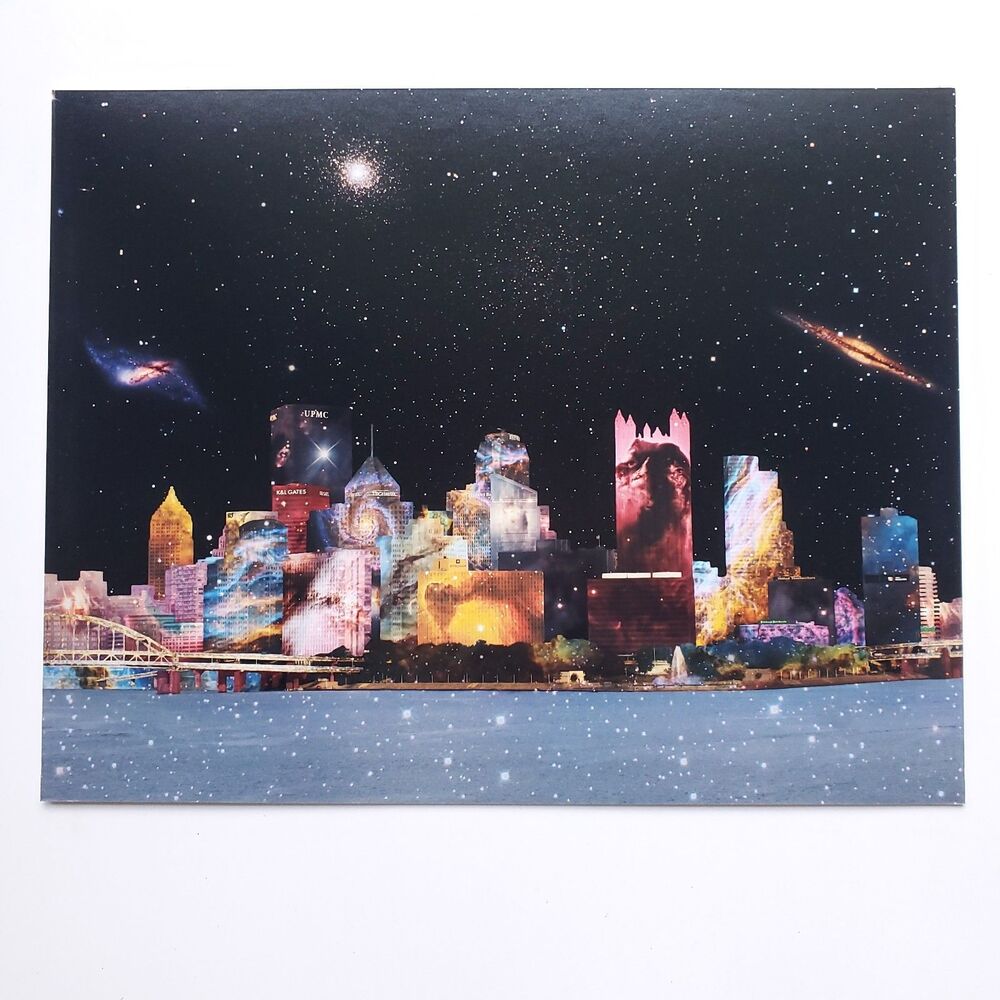Astrophotography Print Stardust City Bill Snyder Pittsburgh PA Skyline Composite